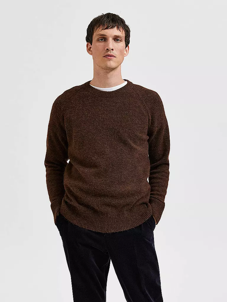 SELECTED | Pullover SLHRAI  | Marron