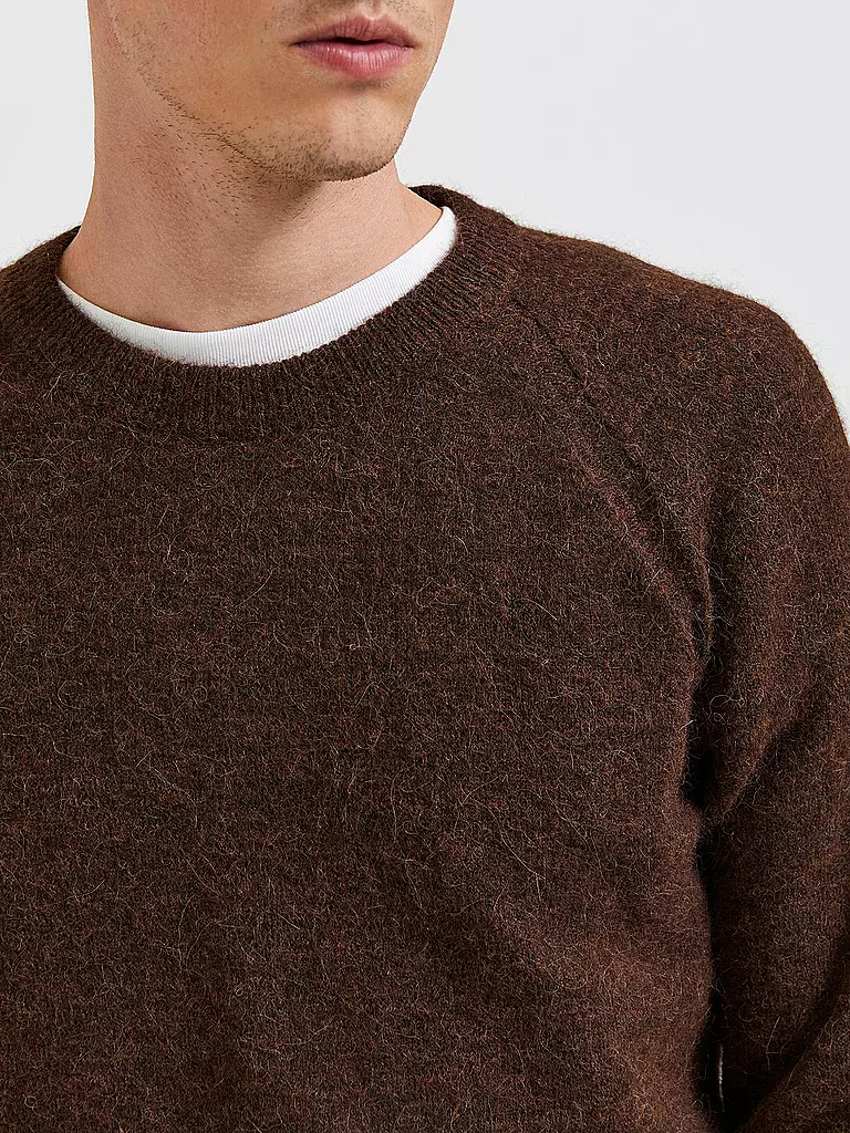 SELECTED | Pullover SLHRAI  | Marron