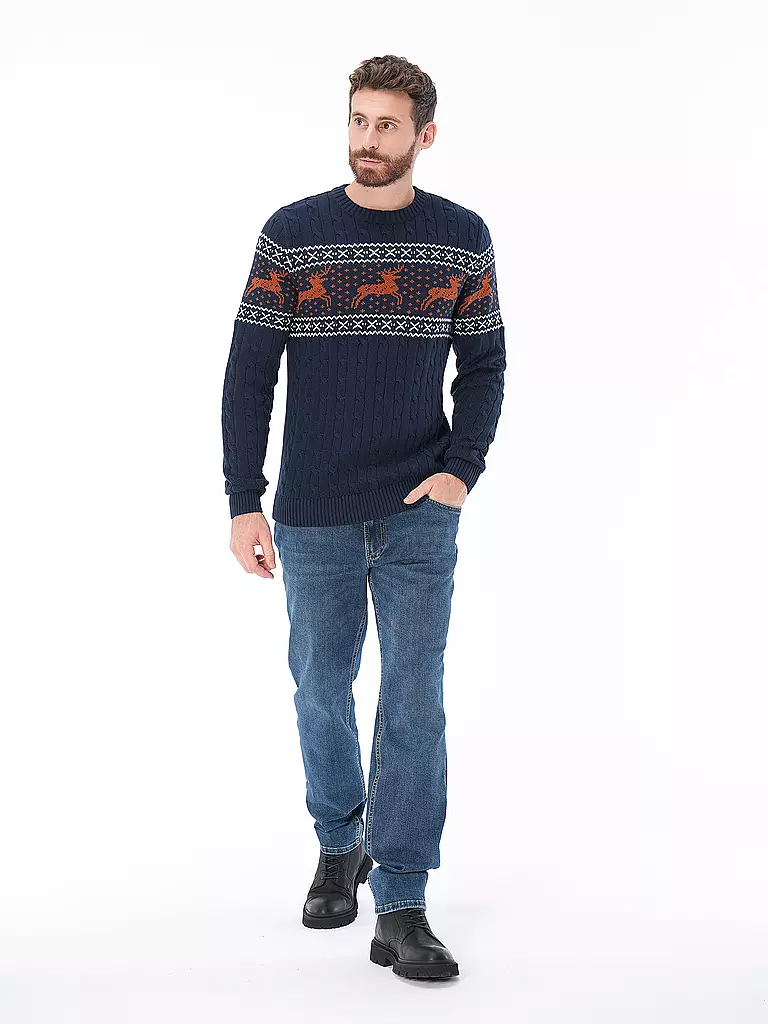 SELECTED | Pullover SLHREINDEER | Bleu