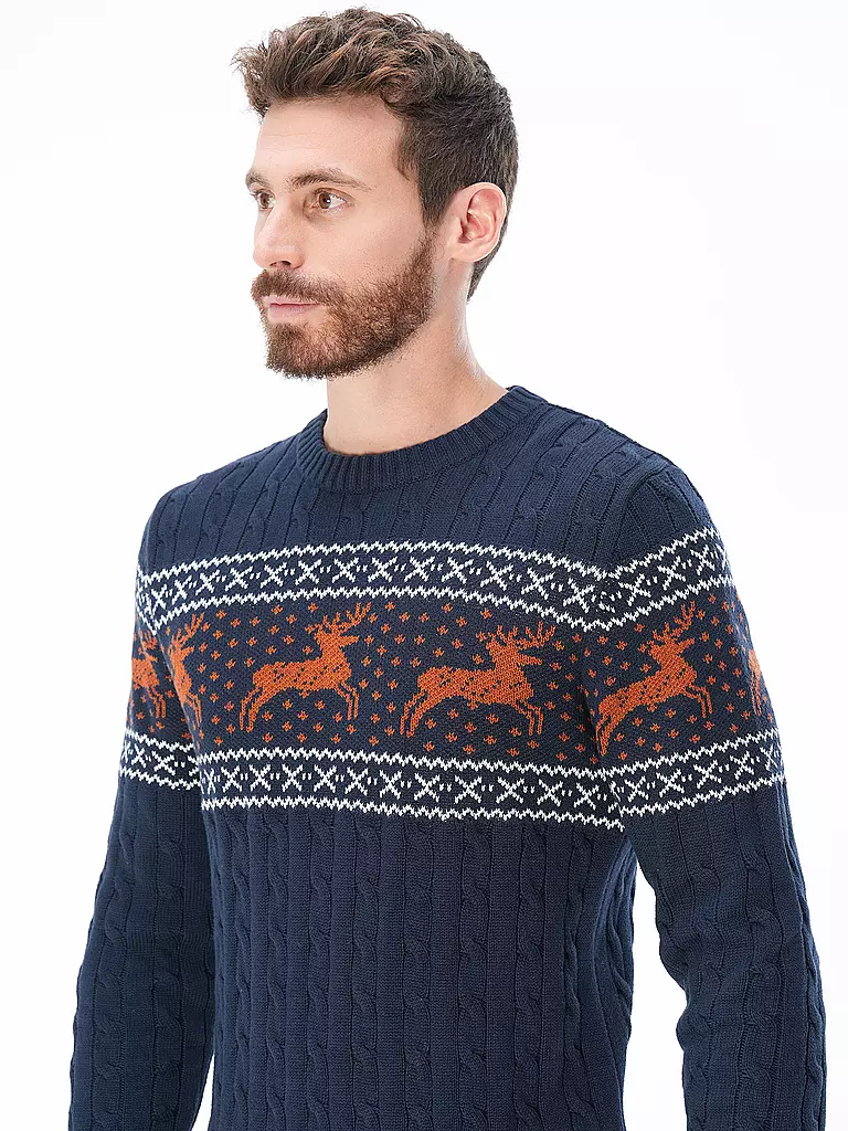 SELECTED | Pullover SLHREINDEER | Bleu