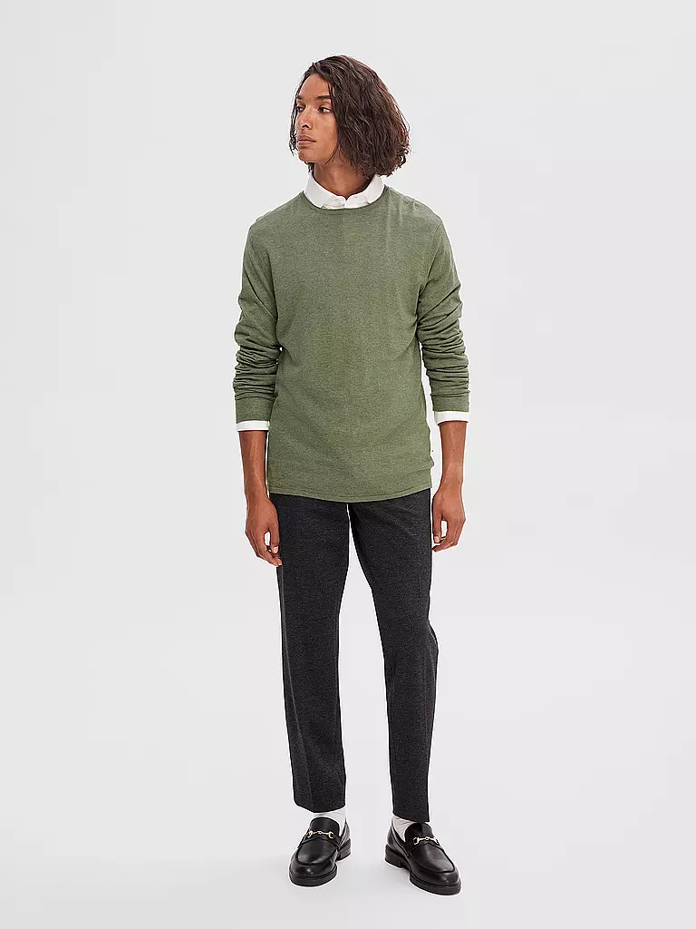 SELECTED | Pullover SLHROME | Olive