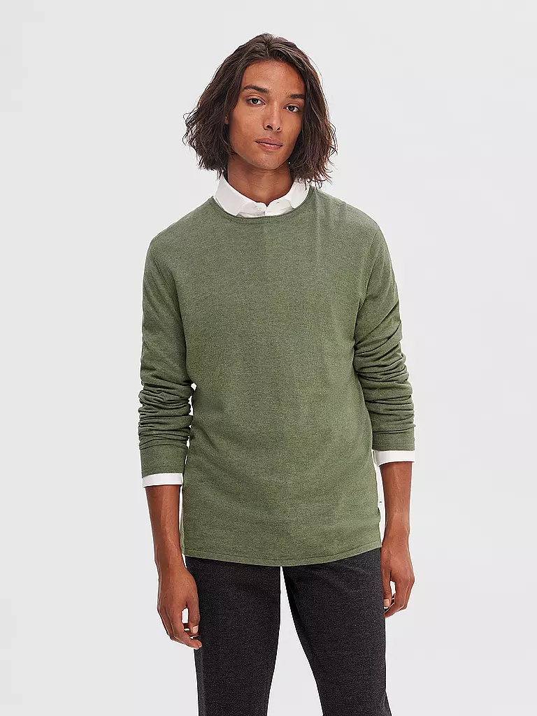 SELECTED | Pullover SLHROME | Olive