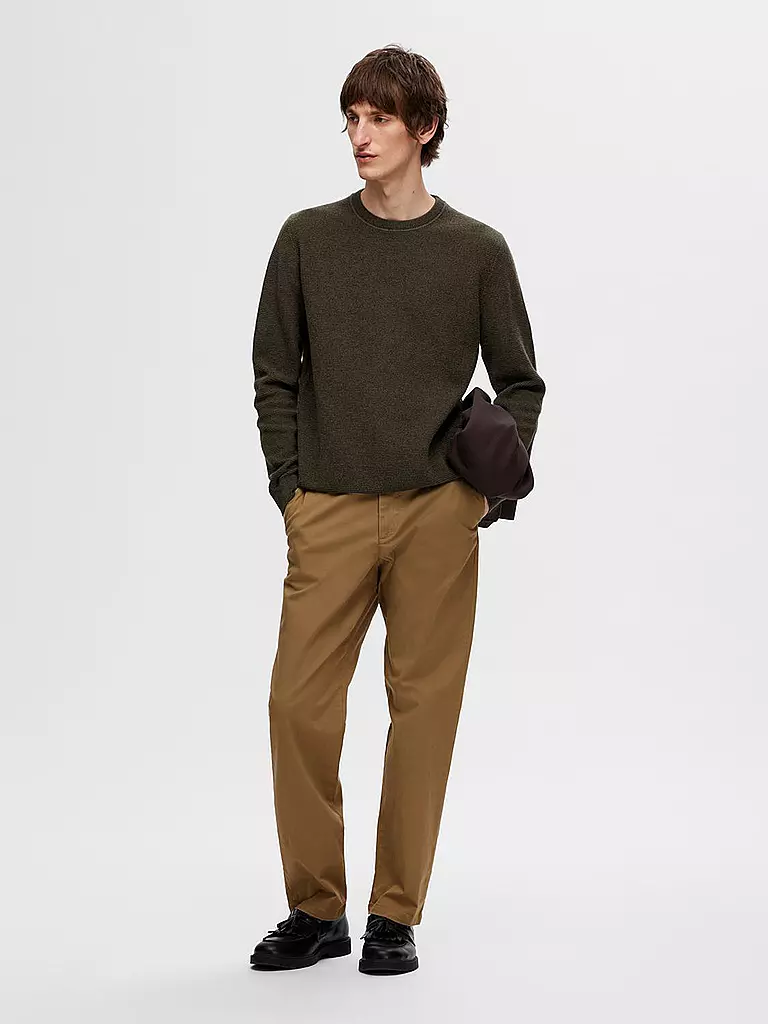 SELECTED | Pullover SLHROSS | Olive