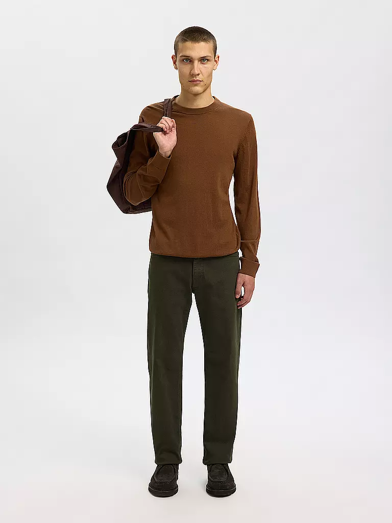 SELECTED | Pullover SLHTRAY | braun