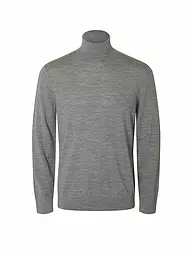 SELECTED | Rollkragenpullover SLHTRAY | Gris