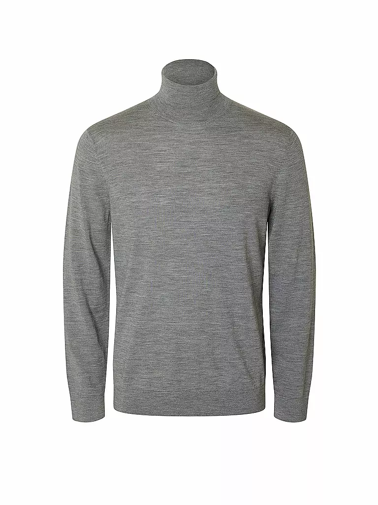 SELECTED | Rollkragenpullover SLHTRAY | Gris