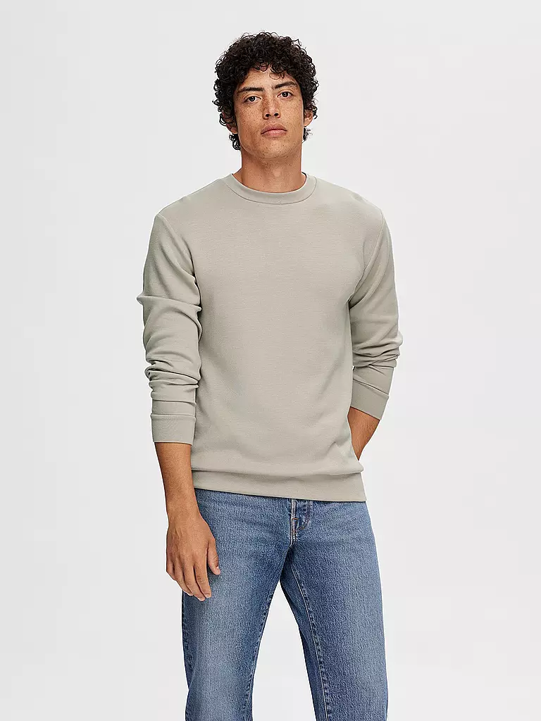 SELECTED | Sweat SLHEMANUEL | weiss