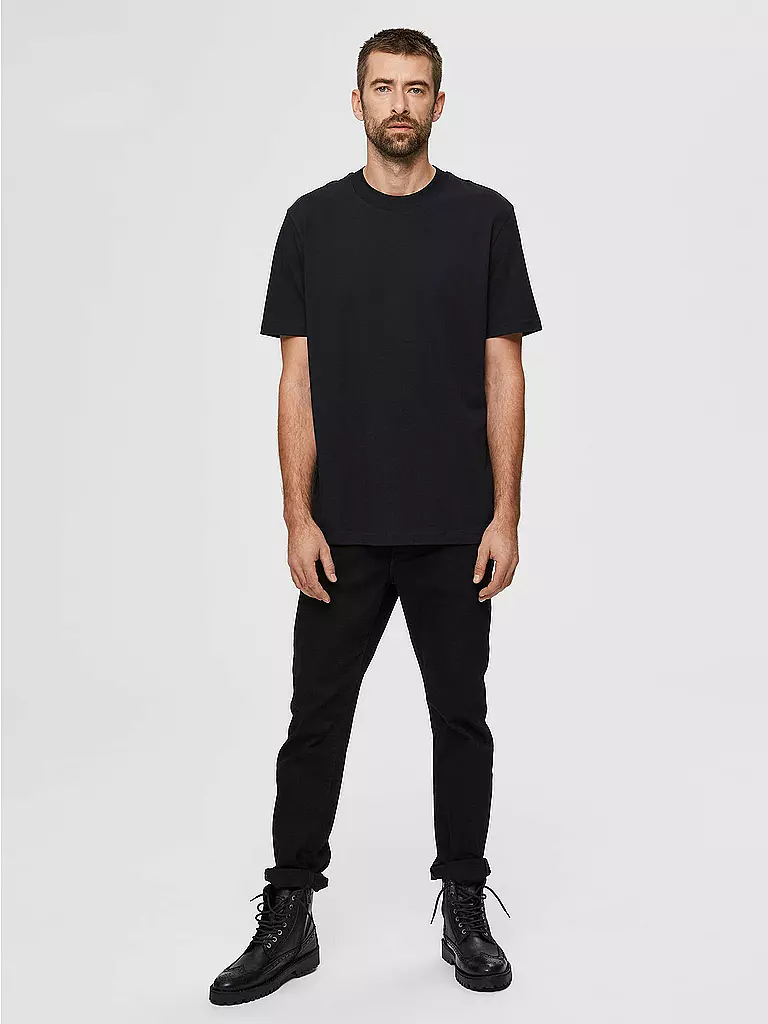 SELECTED | T-shirt « SLHRELAXCOLMAN200 » | Noir