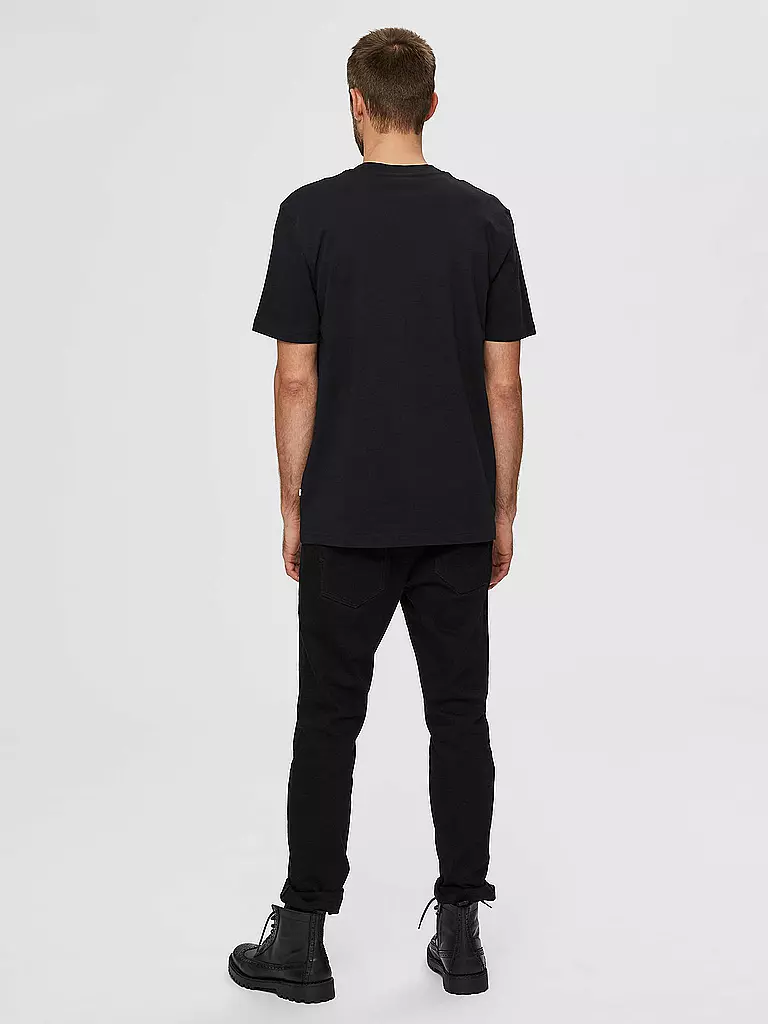 SELECTED | T-shirt « SLHRELAXCOLMAN200 » | Noir
