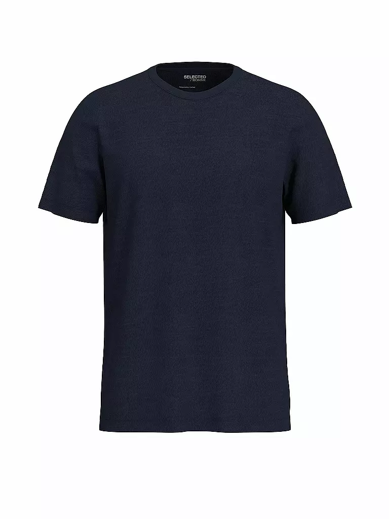 SELECTED | T-shirt SLHASPEN | blau