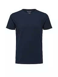 SELECTED | T-Shirt SLHNEWPIMA | Bleu