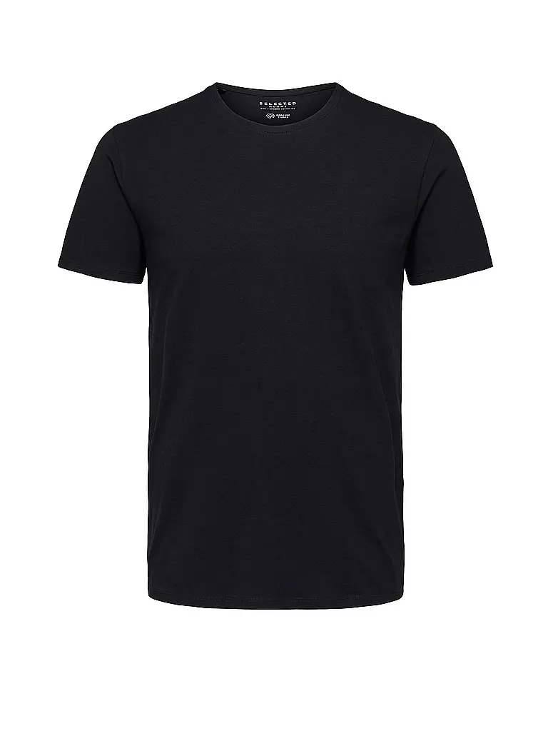 SELECTED | T-Shirt SLHNEWPIMA | Noir