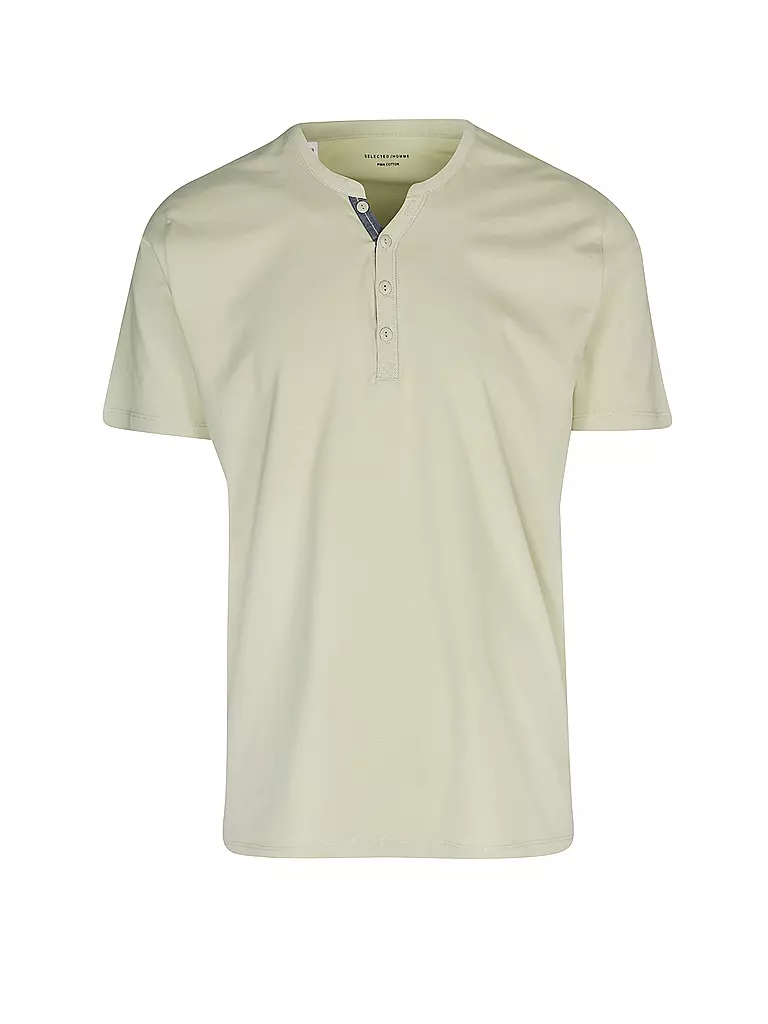 SELECTED | T-Shirt SLHPIMA ASK JOE | Crème