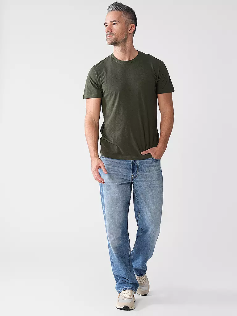 SELECTED | T-shirt T-shirt SLHASPEN | Olive