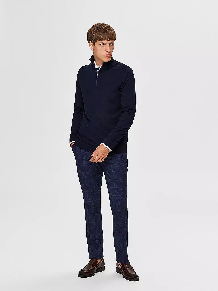 SELECTED | Troyer Pullover SLHBERG | Bleu