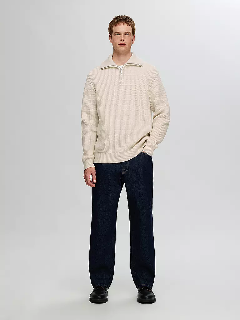 SELECTED | Troyer Pullover SLHLAND | Crème