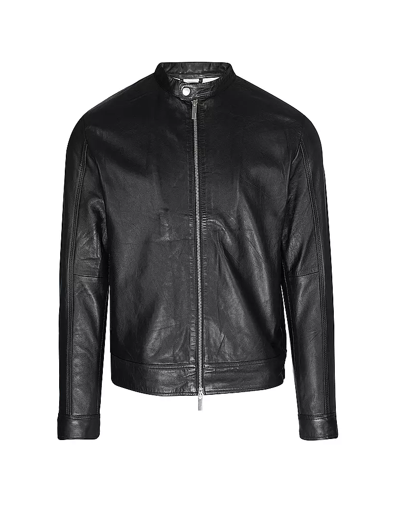 SELECTED | Veste en cuir SLHARCHIVE | schwarz