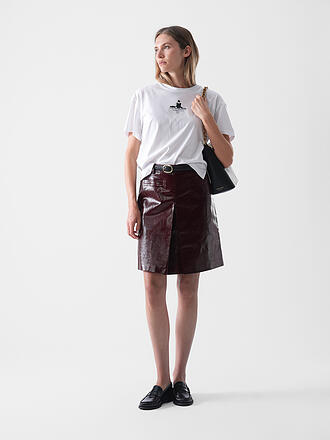 SELF-PORTRAIT | Jupe en cuir