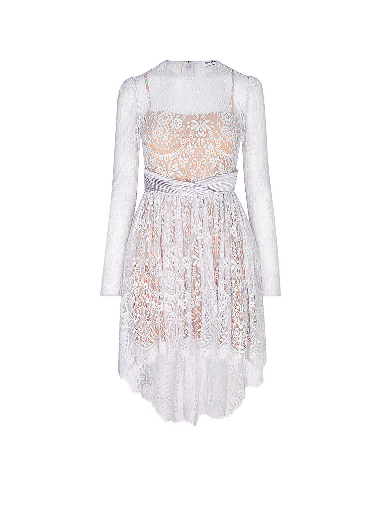 Self-Portrait Mini-robe lilas 34