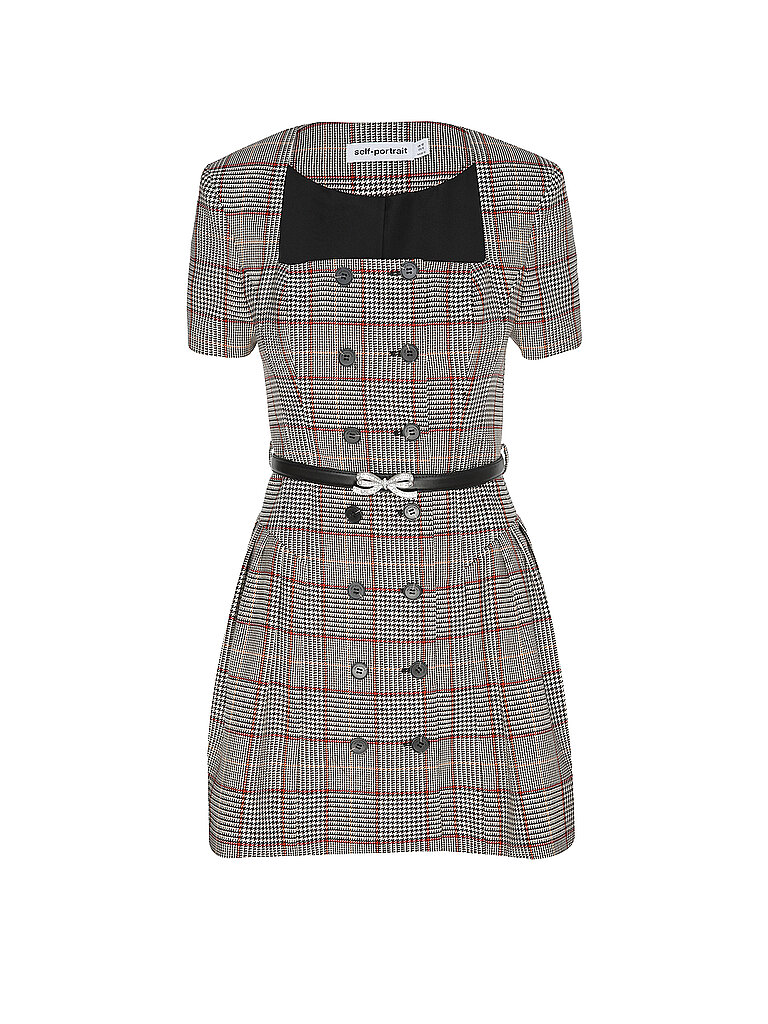 Self-Portrait Mini Dress Brown 36 3