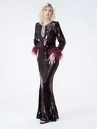 SELF-PORTRAIT | Abendkleid | Rouge foncé