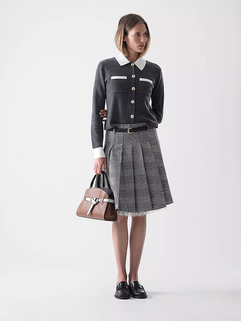 SELF-PORTRAIT | Cardigan | grau