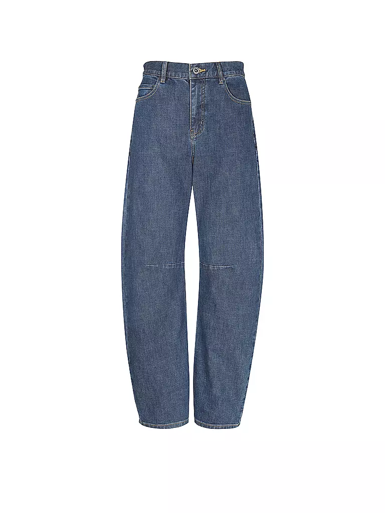 SELF-PORTRAIT | Jeans Coupe Ballon | Bleu