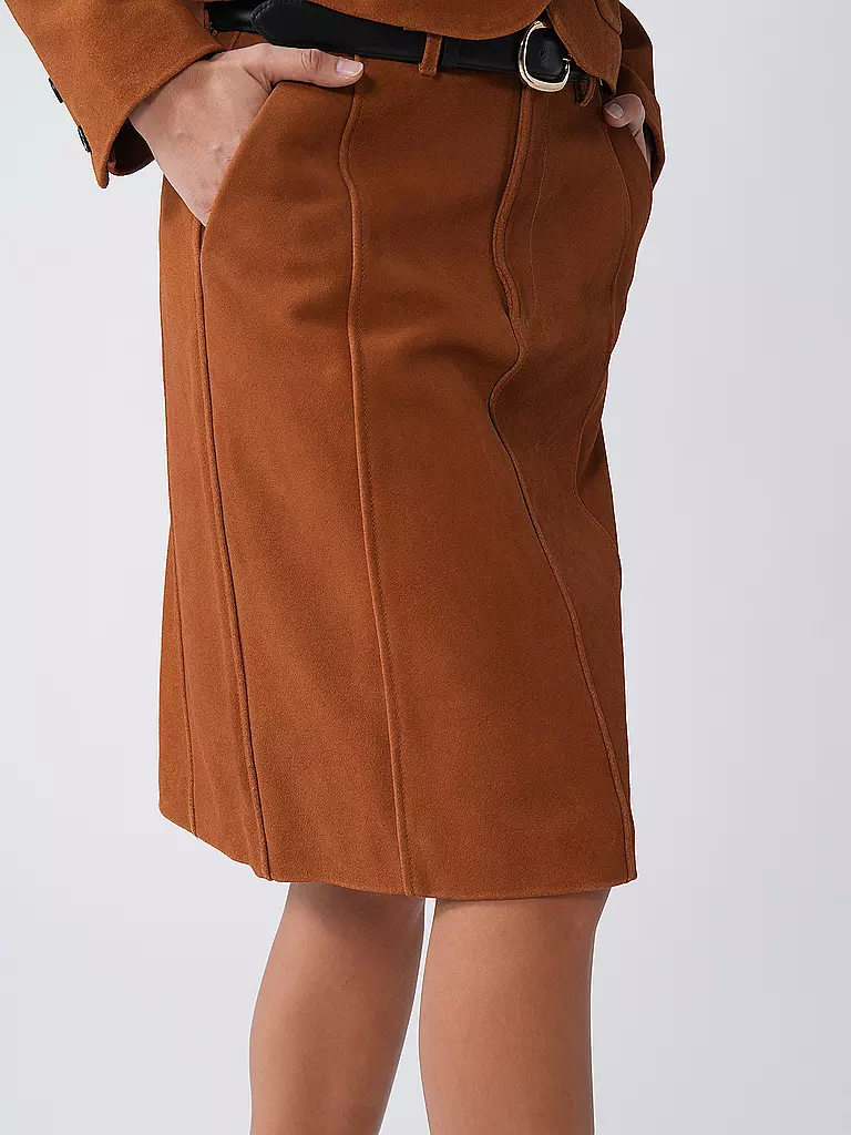 SELF-PORTRAIT | Jupe en cuir | 