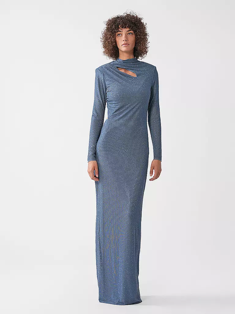 SELF-PORTRAIT | Maxi-robe | blau