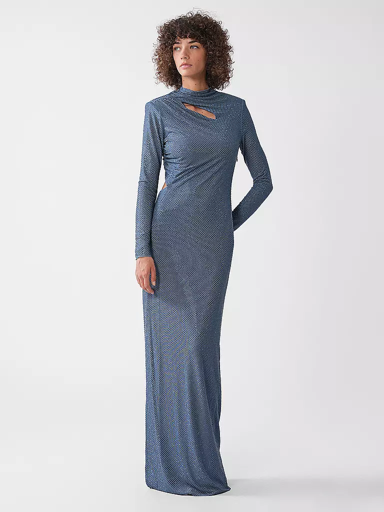 SELF-PORTRAIT | Maxi-robe | blau