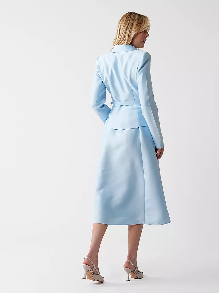 SELF-PORTRAIT | Midikleid  | Bleu clair