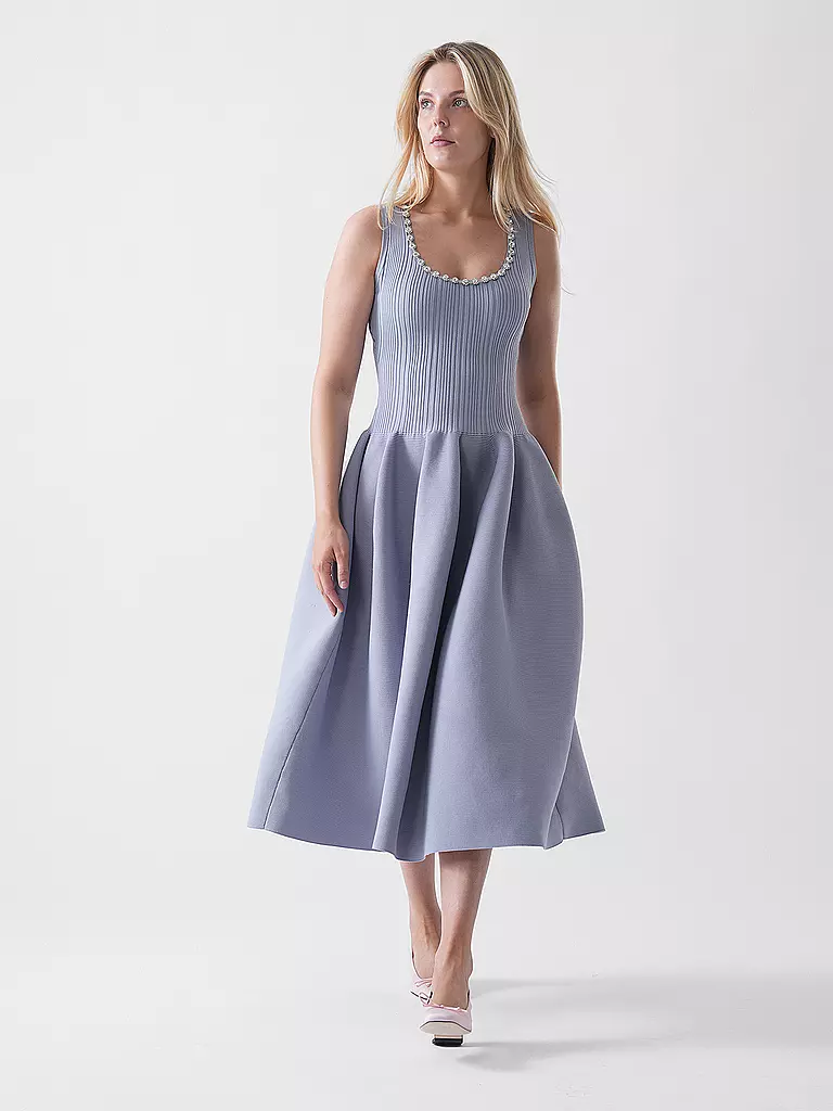 SELF-PORTRAIT | Midikleid | Bleu clair