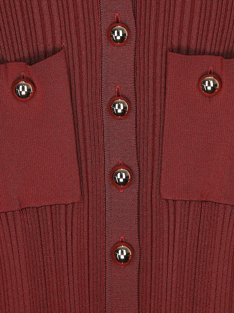 SELF-PORTRAIT | Midikleid | Rouge foncé