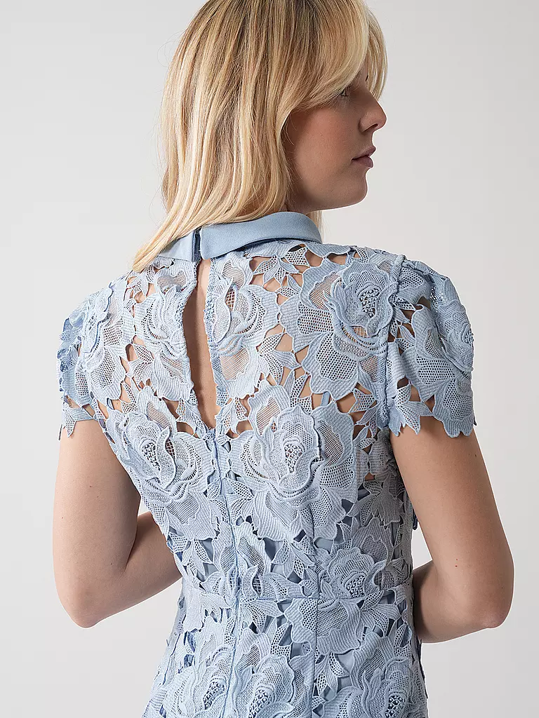 SELF-PORTRAIT | Midikleid | Bleu clair