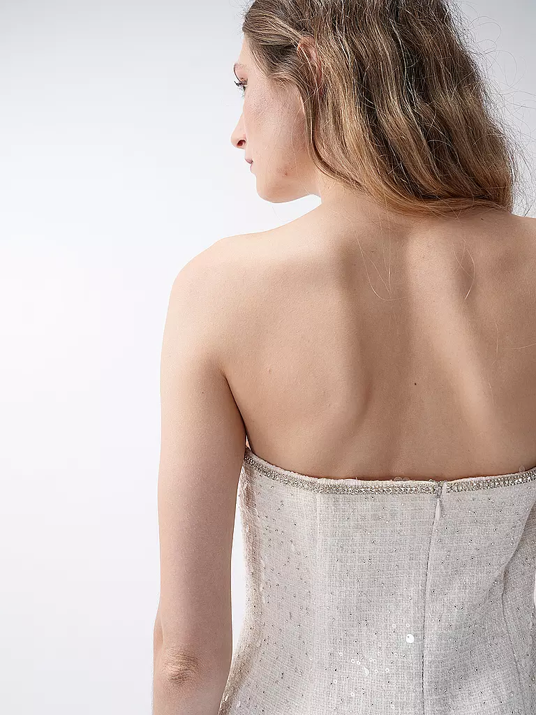 SELF-PORTRAIT | Midikleid | Crème