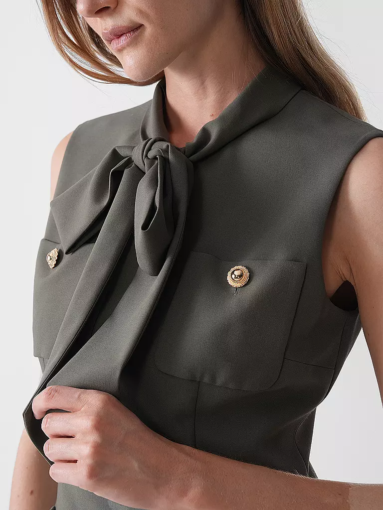 SELF-PORTRAIT | Mini-robe | Olive