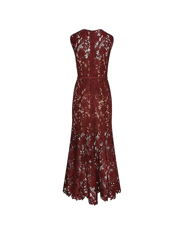 SELF-PORTRAIT | Nom du produit : Robe de soirée | Rouge foncé