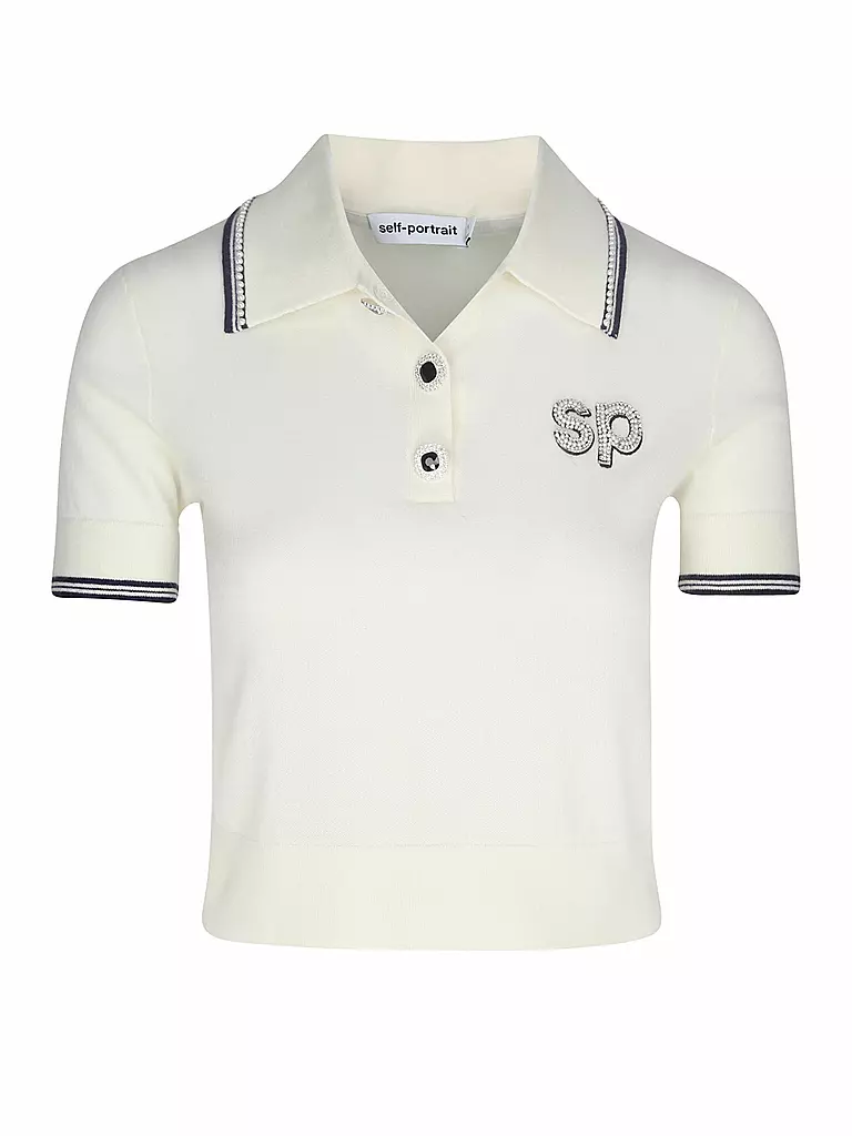 SELF-PORTRAIT | Poloshirt | creme