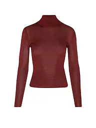 SELF-PORTRAIT | Pull à col roulé | Rouge foncé