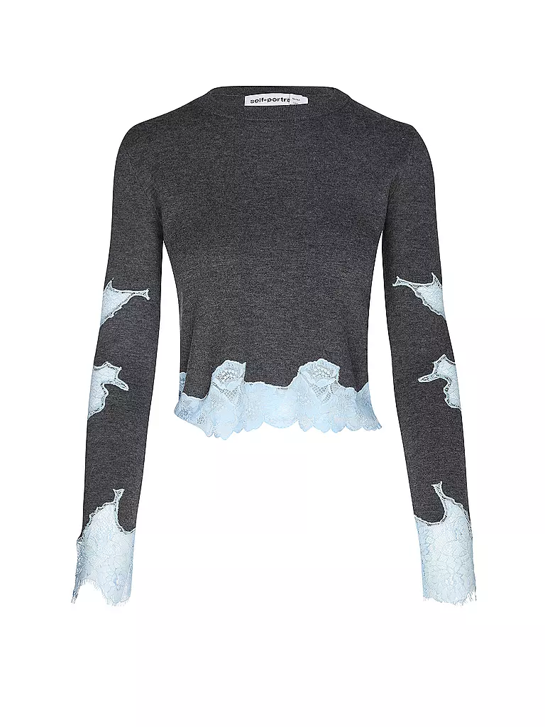 SELF-PORTRAIT | Pullover | grau
