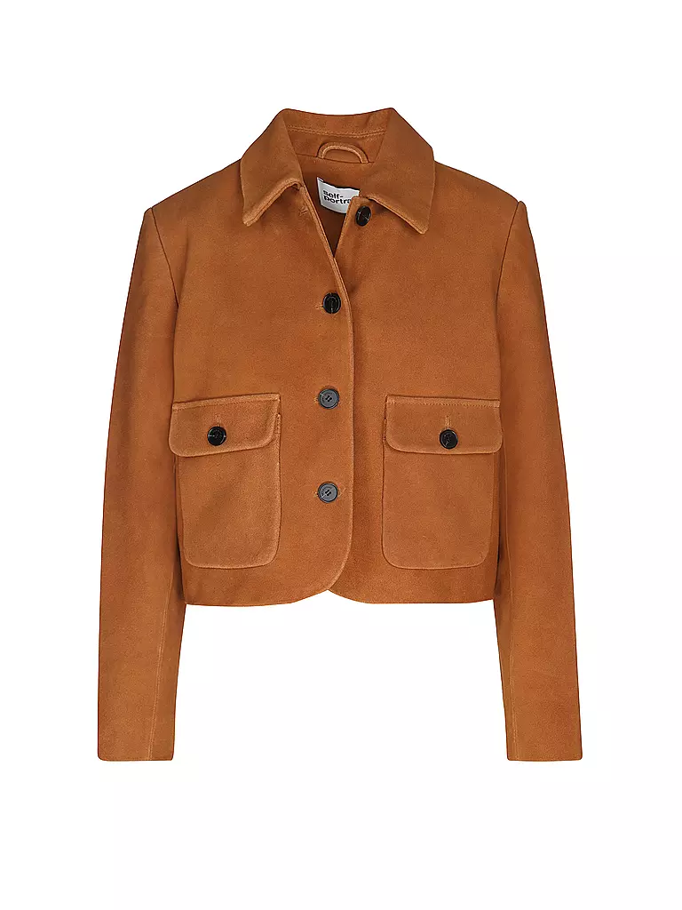 SELF-PORTRAIT | Veste en cuir | braun