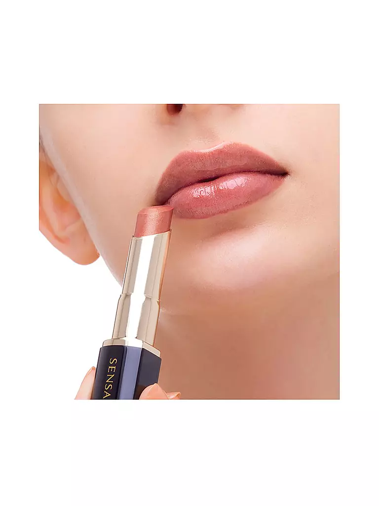 SENSAI | Rouge à lèvres - Recharge Lasting Plump Lipstick (LPL06 Shimmer Nude) | Crème