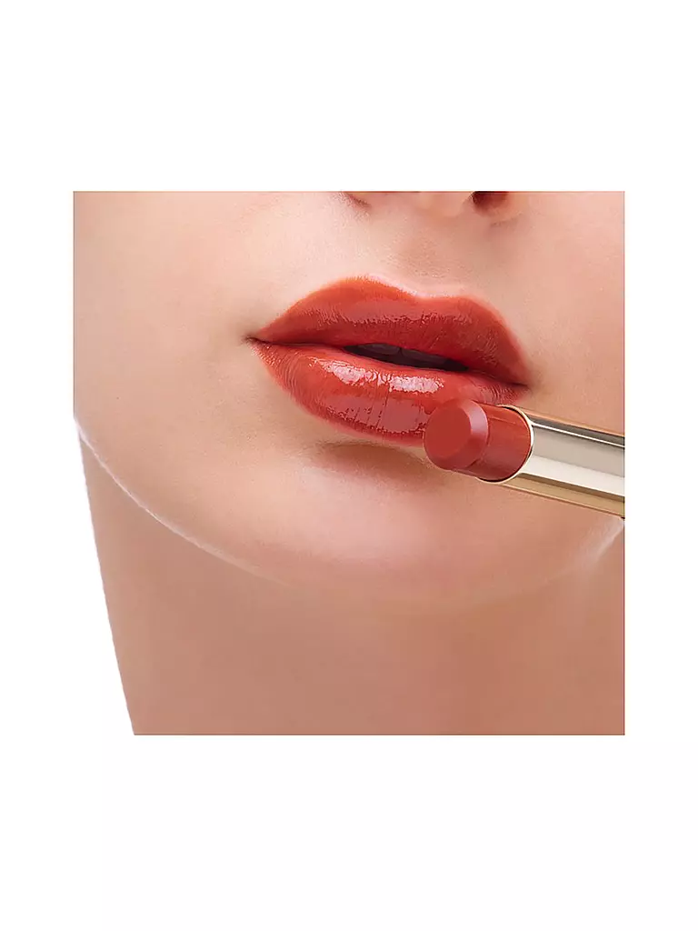 SENSAI | Rouge à lèvres - Recharge Lasting Plump Lipstick (LPL08 Terracotta Red) | dunkelrot