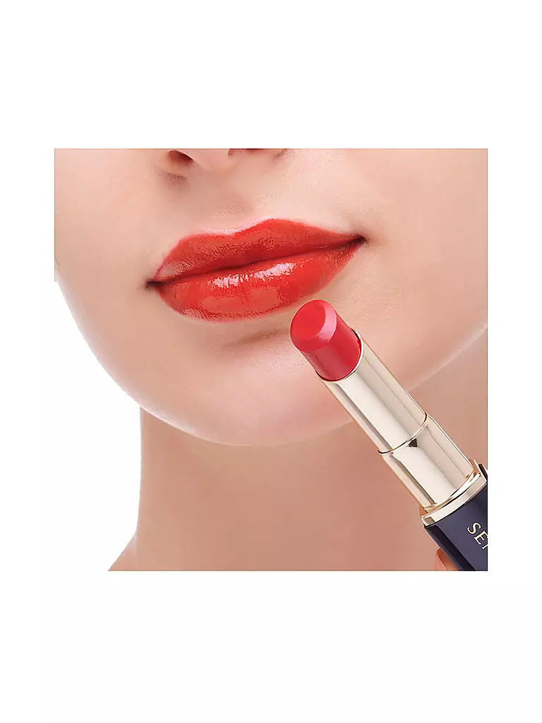 SENSAI | Rouge à lèvres - Recharge Lasting Plump Lipstick (LPL09 Vermillion Red) | Baie