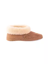 SHEPHERD OF SWEDEN | Chaussons - Pantoufles en peau de mouton Emmy | Camel