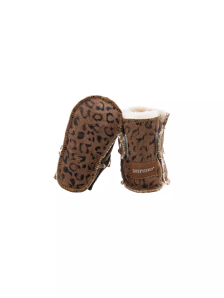 SHEPHERD OF SWEDEN | Chaussures bébé BORAS LÉOPARD | 