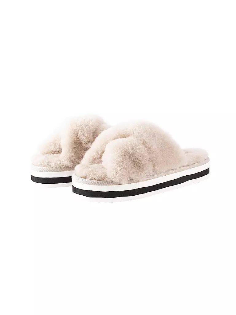 SHEPHERD OF SWEDEN | Hausschuhe - Slipper Amanda | Crème