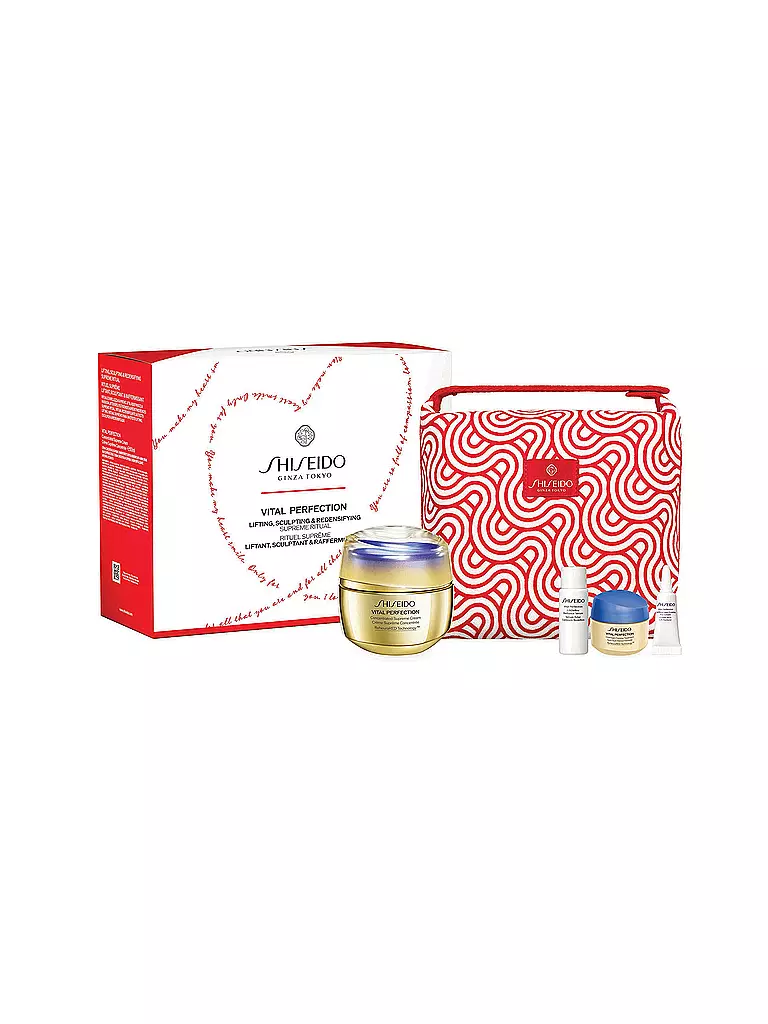 SHISEIDO | Coffret cadeau - VITAL PERFECTION SUPREME POUCH SET 50ml / 7ml / 15ml / 3ml | Aucune couleur