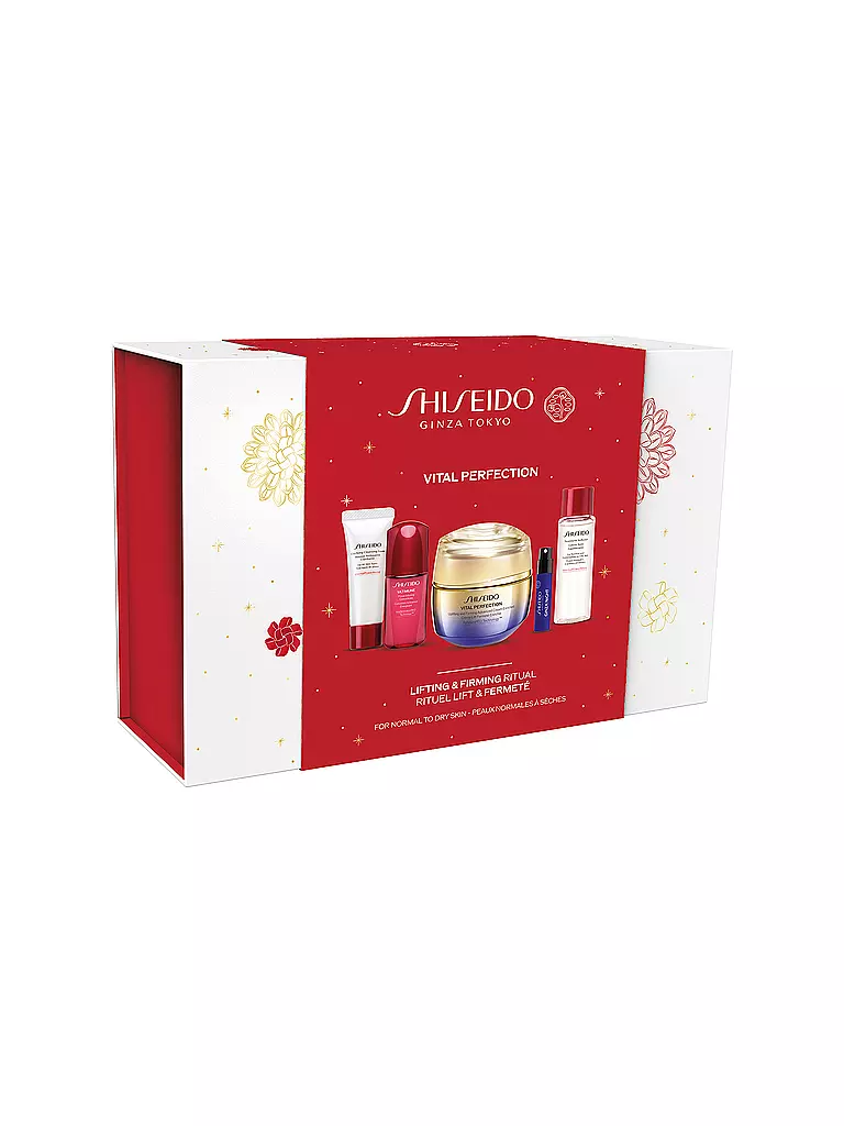 SHISEIDO | Coffret cadeau - Vital Perfection Uplifting and Firming Cream Advanced Enriched Holiday Kit 50ml / 30ml / 15ml / 10ml | keine Farbe