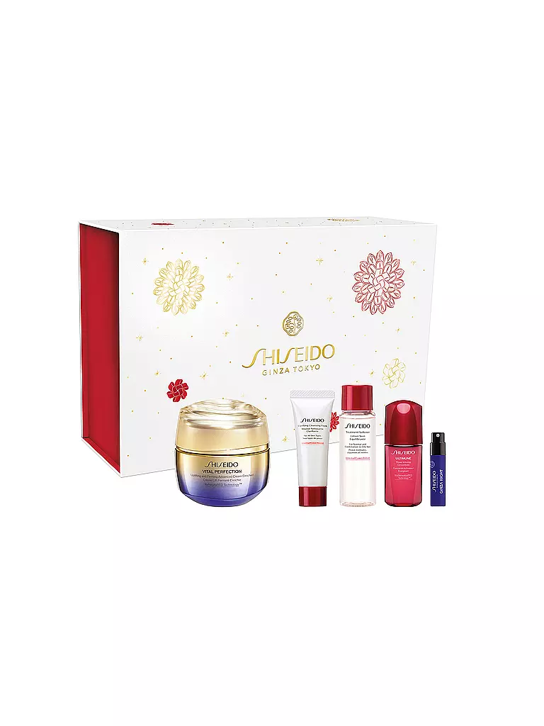 SHISEIDO | Coffret cadeau - Vital Perfection Uplifting and Firming Cream Advanced Enriched Holiday Kit 50ml / 30ml / 15ml / 10ml | keine Farbe